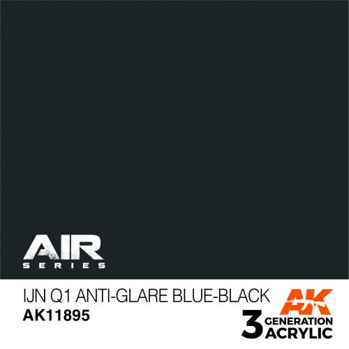 AK Interactive - IJN Q1 Anti-Glare Blue-Black