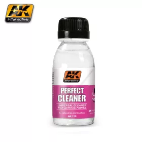   AK-Interactive - AK119 PERFECT CLEANER - Acrylic Auxiliary Products (100 ml)