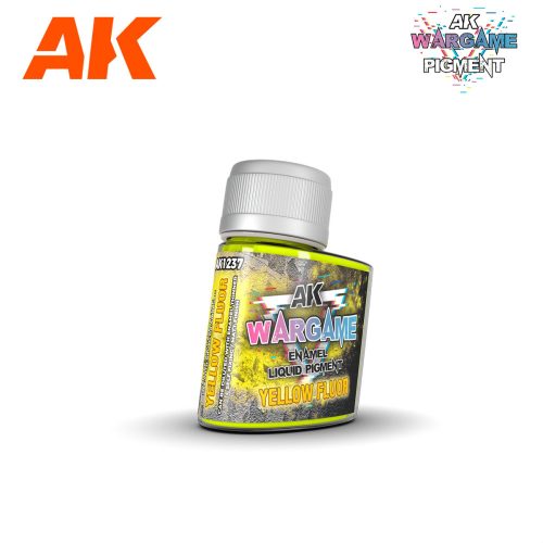 AK Interactive - Yellow Fluor - Wargame Liquid