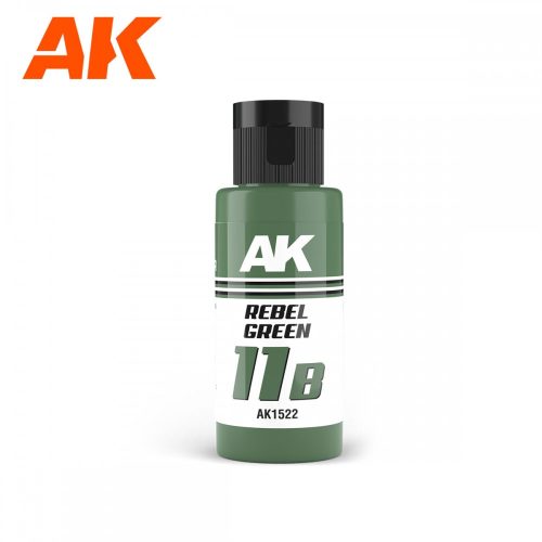 AK Interactive - Dual Exo 11B - Rebel Green  60Ml