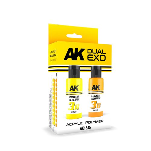 AK Interactive - Power Yellow & Fusion Orange