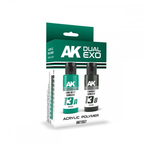 AK Interactive - Galaxy Green & Chaos Green Dual Exo