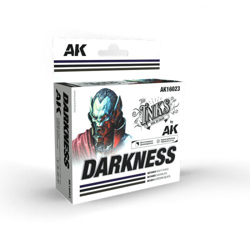 AK-Interactive - Darkness - Set 3 Ref. (Inks)