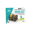 Ak Interactive – Master Acrylic Wash Full Set – Árnyékoló Wash Teljes Szett