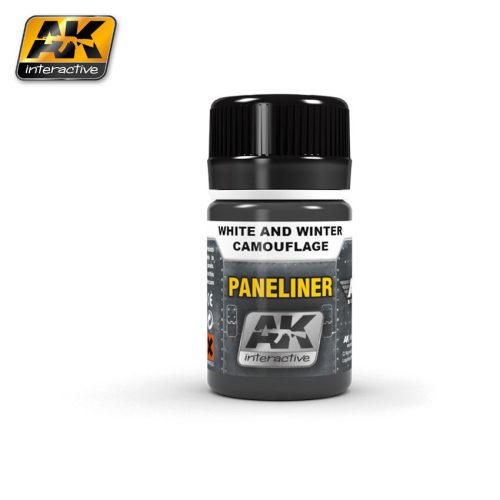 AK Interactive - Paneliner For White And Winter Camouflage 35Ml