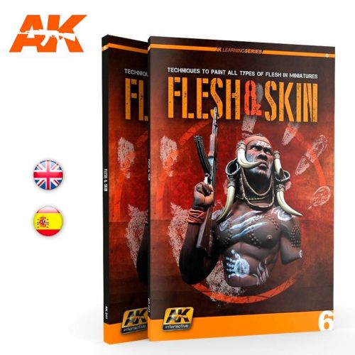 AK Interactive -  Flesh And Skin (Ak Learning Series Nº6) English