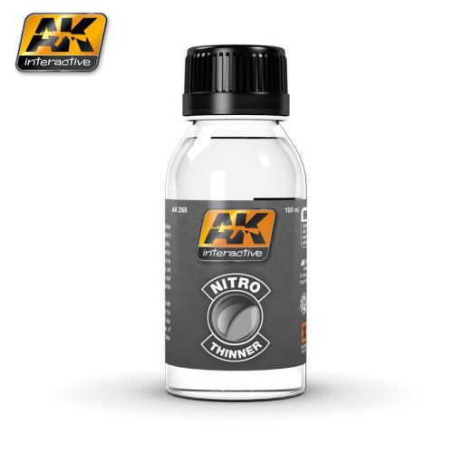 AK Interactive - Nitro Thinner (For Clear Colors And For Cleaning)