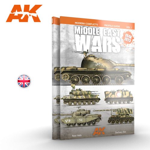 AK Interactive - Middle East Wars 1948-1973 Profile Guide Vol.1 - English
