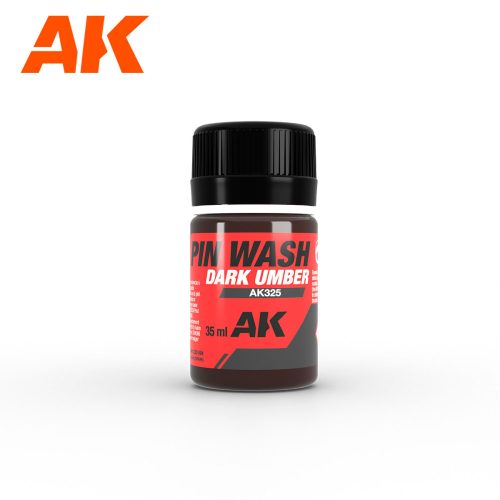 AK Interactive - Dark Umber Pin Wash 35Ml
