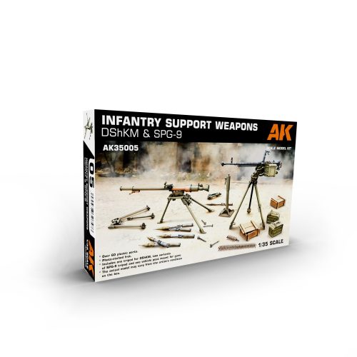 AK Interactive - Infantry Support Weapon Dshkm & Spg-9
