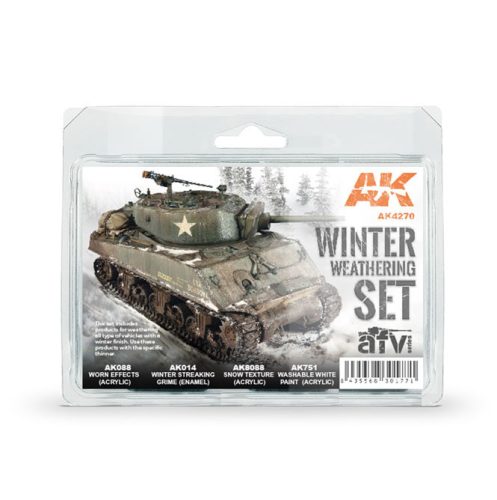 AK Interactive - Winter Weathering Set