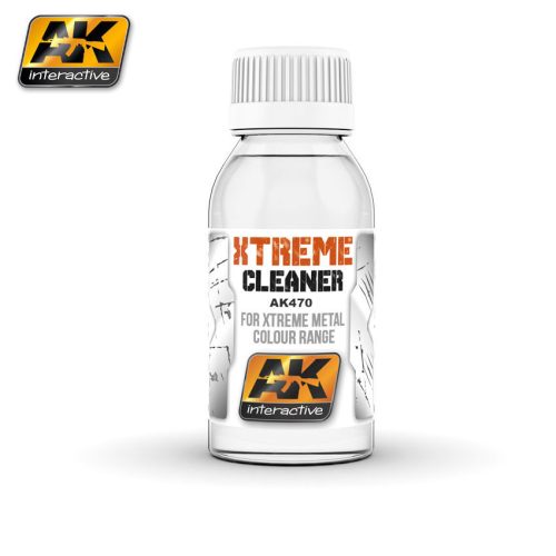 AK Interactive - Xtreme Cleaner & Thinner For Xtreme Metal Colour Range