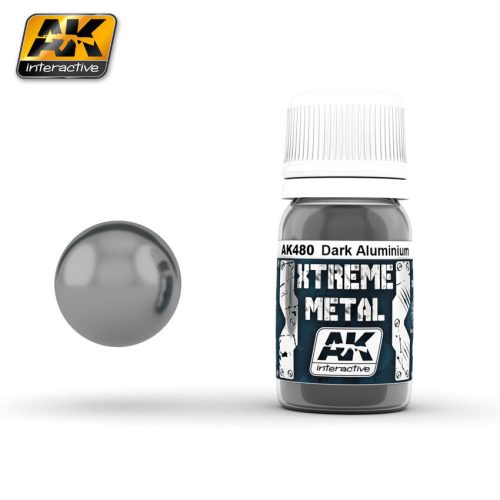 AK Interactive - Xtreme Metal Dark Aluminium