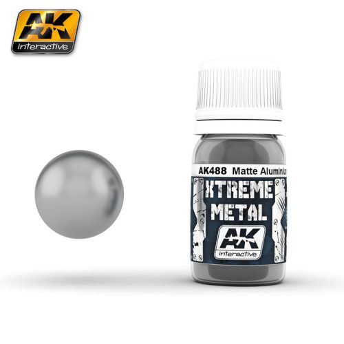 AK Interactive - Xterme Metal Matte Aluminium