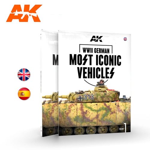 AK Interactive - Wwii German Most Iconic Ss Vehicles. Vol 1 - English