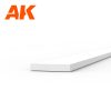 AK Interactive - Strips 0.50 x 3.00 x 350mm - STYRENE STRIP