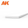 AK Interactive - Strips 0.50 x 4.00 x 350mm - STYRENE STRIP