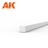 AK Interactive - Strips 1.00 x 1.00 x 350mm - STYRENE STRIP