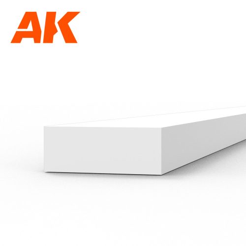 AK Interactive - Strips 1.50 x 4.00 x 350mm - STYRENE STRIP