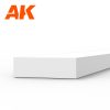 AK Interactive - Strips 1.50 x 5.00 x 350mm - STYRENE STRIP