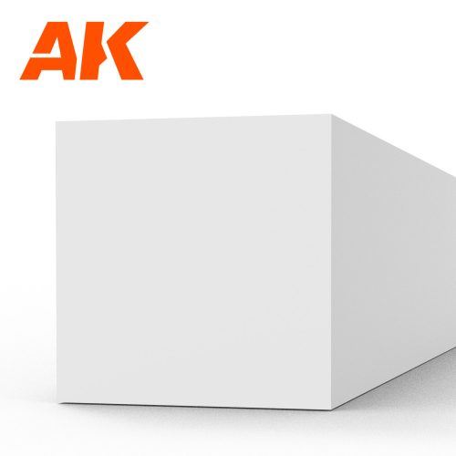 AK Interactive - Strips 5.00 x 5.00 x 350mm - STYRENE STRIP