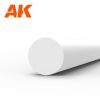 AK Interactive - Rod 3.00 diameter x 350mm - STYRENE STRIP