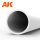 AK Interactive - Hollow tube 5.00dx350mm (W.T. 0,7mm)-STYRENE STRIP