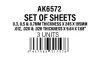 AK Interactive - 0.25mm thickness x 245 x 195mm - STYRENE SHEET