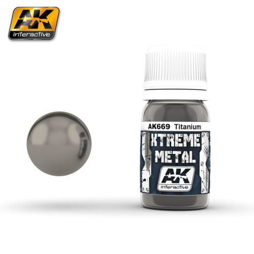 AK Interactive - Xtreme Metal Titanium