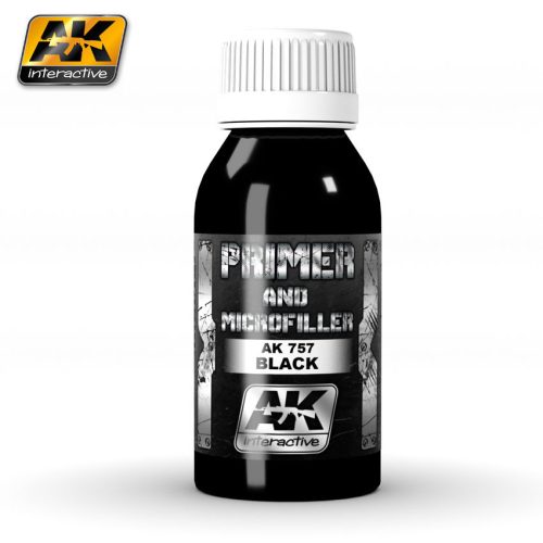 AK Interactive - Black Primer And Microfiller 100 ml