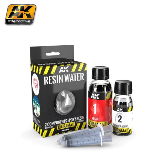 AK Interactive - Resin Water 2-Components Epoxy Resin - 180Ml