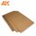 AK Interactive - Corck Sheets - Fine Grained - 200 X 300 X 3Mm (2 Sheets)