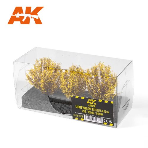AK Interactive - Light Yellow Bushes 4-6Cm