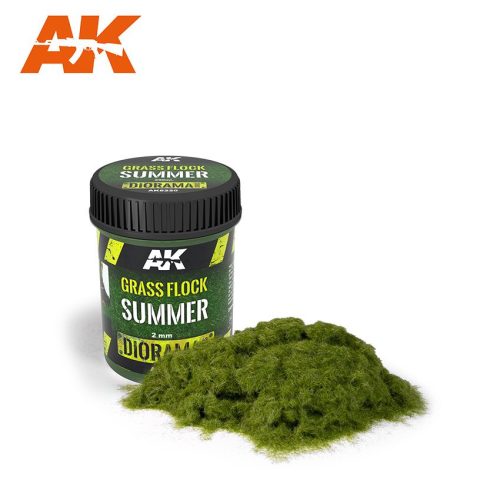 AK- Interactive - Grass Flock 2mm Summer