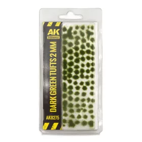 AK Interactive - Dark Green Tufts 2Mm