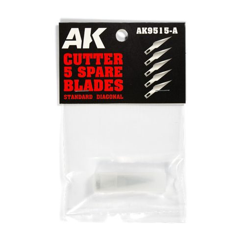 AK-Interactive - Standard Diagonal(5 Spare Bades)