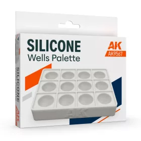 AK Interactive - Silicone Wells Palette