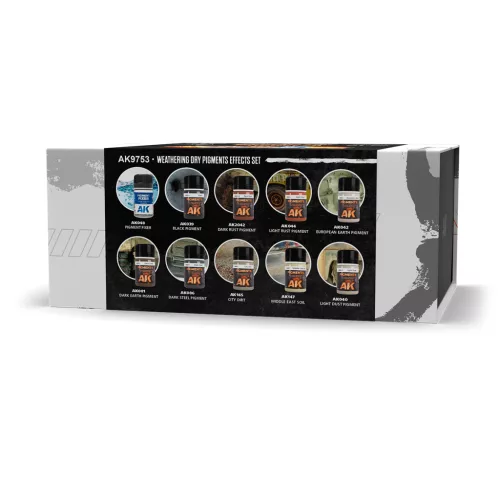 AK Interactive - Weathering Dry Pigments