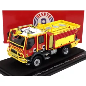   Alerte - RENAULT D14 TANKER TRUCK DOUBLE CABINE SIDES CCFM SDIS 83 SAPEURS POMPIERS DU VAR 2-ASSI 2019 RED YELLOW