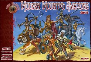 Alliance - Modern Mounted Amazons, Set 1