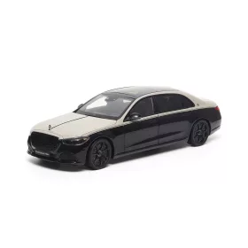   Almost-Real - 1:18 Mercedes-Benz Maybach S Class, Mojave Silver/Onyx Black, 2023 - Almost Real