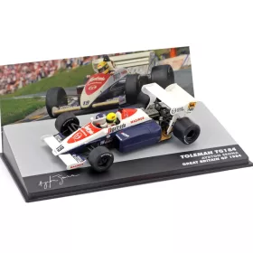   Altaya - Toleman TG184 #19 Ayrton Senna 3rd British GP Formula 1 1984