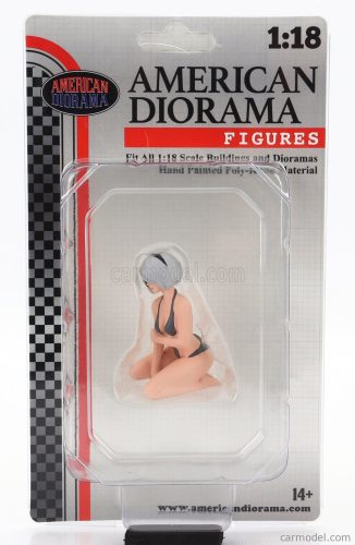 American Diorama - Figures Cosplay Girl 5 Beige Grey