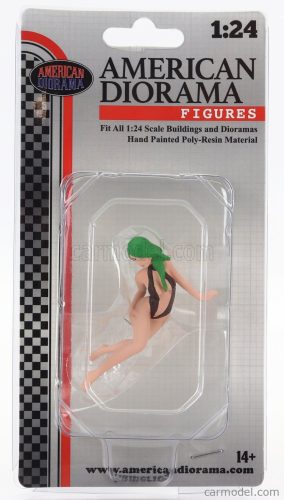 American Diorama - Figures Cosplay Girl 1 Beige Brown Green
