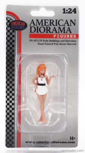 American Diorama - Figures Cosplay Girl 2 Beige White Orange