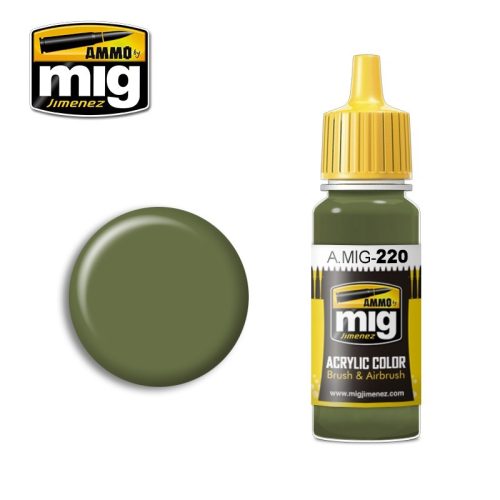 AMMO - Acrylic Color Fs-34151 Zinc Chromate Green (Interior Green)
