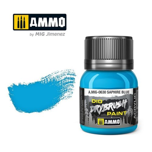 Ammo - Drybrush Saphire Blue