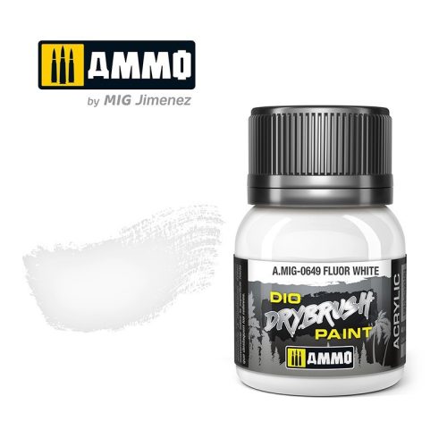 Ammo - Drybrush Fluor White