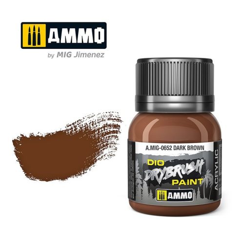 Ammo - Drybrush Dark Brown