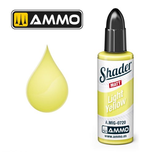 AMMO by MIG Jimenez - MATT SHADER Light Yellow
